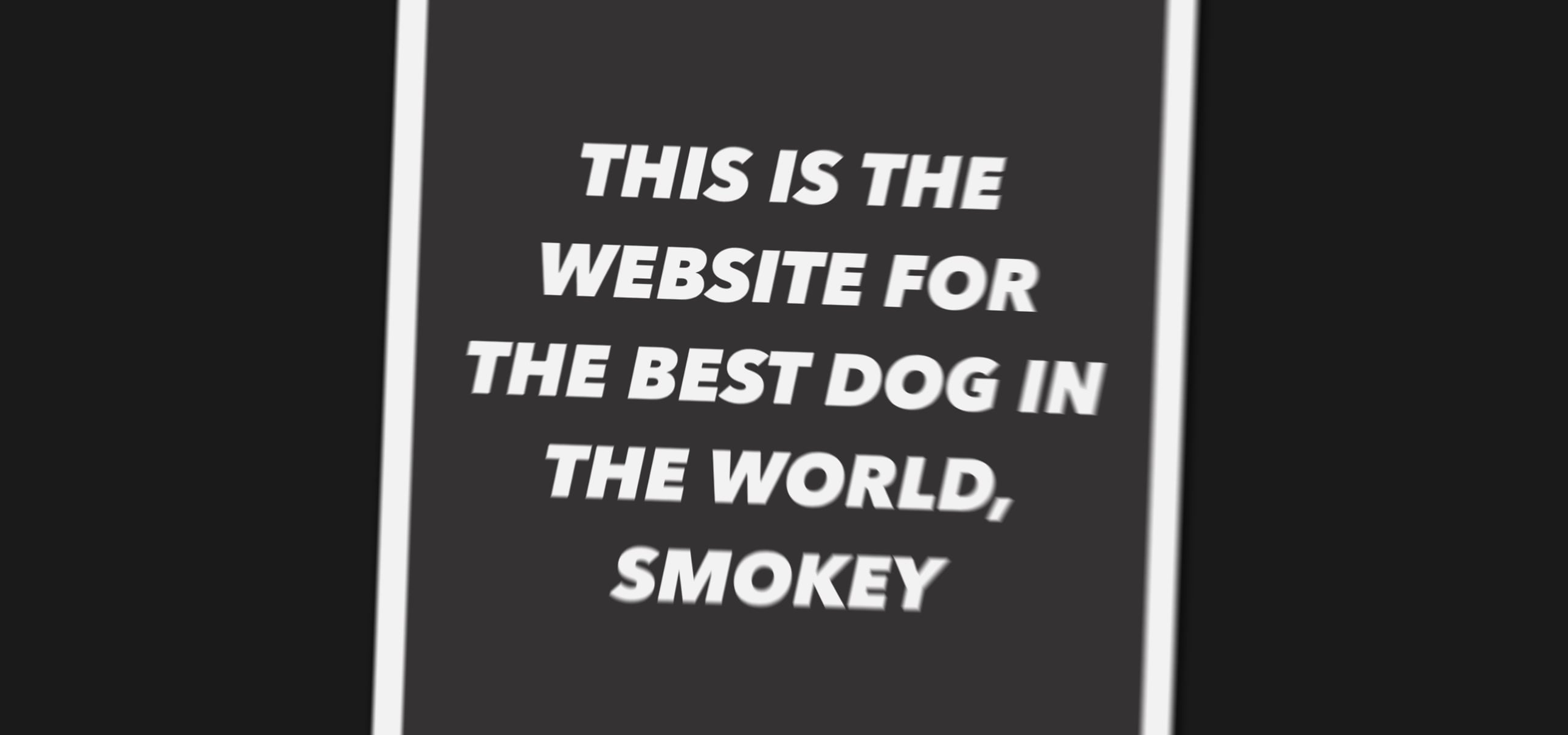 Smokey's personal website